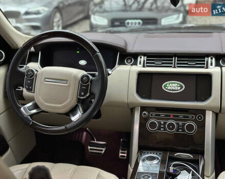 Чорний Ленд Ровер Рендж Ровер, об'ємом двигуна 5 л та пробігом 200 тис. км за 29000 $, фото 15 на Automoto.ua