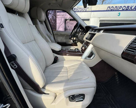 Черный Ленд Ровер Рендж Ровер, объемом двигателя 4.37 л и пробегом 220 тыс. км за 40000 $, фото 9 на Automoto.ua