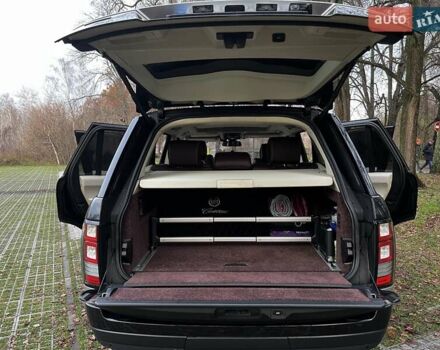 Черный Ленд Ровер Рендж Ровер, объемом двигателя 5 л и пробегом 175 тыс. км за 40300 $, фото 36 на Automoto.ua