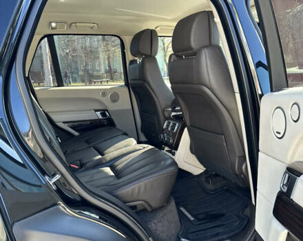 Черный Ленд Ровер Рендж Ровер, объемом двигателя 2.99 л и пробегом 163 тыс. км за 37000 $, фото 12 на Automoto.ua