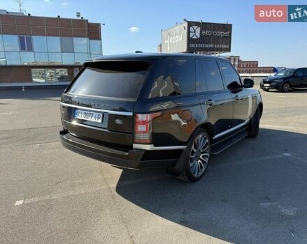 Черный Ленд Ровер Рендж Ровер, объемом двигателя 4.4 л и пробегом 116 тыс. км за 39900 $, фото 4 на Automoto.ua