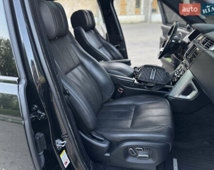 Ленд Ровер Рендж Ровер 2014 в Ивано-Франковске на Automoto.ua Черный Ленд Ровер Рендж Ровер, объемом двигателя 5 л и пробегом 200 тыс. км за 32999 $, фото 26 на Automoto.ua