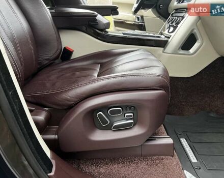 Черный Ленд Ровер Рендж Ровер, объемом двигателя 5 л и пробегом 175 тыс. км за 40300 $, фото 22 на Automoto.ua