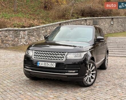 Черный Ленд Ровер Рендж Ровер, объемом двигателя 3 л и пробегом 204 тыс. км за 28500 $, фото 1 на Automoto.ua
