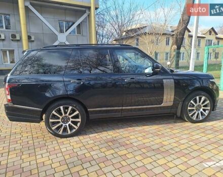 Черный Ленд Ровер Рендж Ровер, объемом двигателя 4.37 л и пробегом 216 тыс. км за 40500 $, фото 2 на Automoto.ua