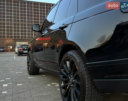 Черный Ленд Ровер Рендж Ровер, объемом двигателя 5 л и пробегом 206 тыс. км за 29500 $, фото 16 на Automoto.ua