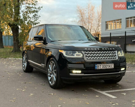 Черный Ленд Ровер Рендж Ровер, объемом двигателя 4.4 л и пробегом 165 тыс. км за 37500 $, фото 5 на Automoto.ua