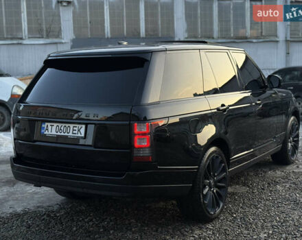 Чорний Ленд Ровер Рендж Ровер, об'ємом двигуна 5 л та пробігом 205 тис. км за 29999 $, фото 9 на Automoto.ua