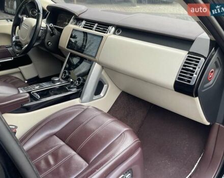 Черный Ленд Ровер Рендж Ровер, объемом двигателя 4.4 л и пробегом 221 тыс. км за 35000 $, фото 19 на Automoto.ua