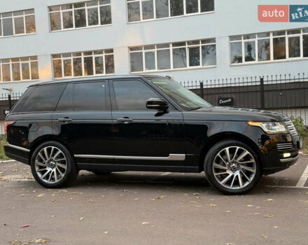 Черный Ленд Ровер Рендж Ровер, объемом двигателя 4.4 л и пробегом 165 тыс. км за 38999 $, фото 7 на Automoto.ua