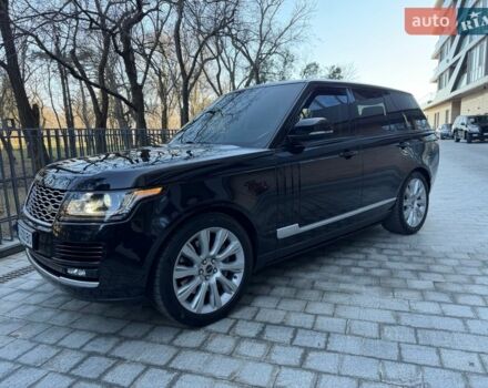 Чорний Ленд Ровер Рендж Ровер, об'ємом двигуна 4.37 л та пробігом 98 тис. км за 44900 $, фото 3 на Automoto.ua