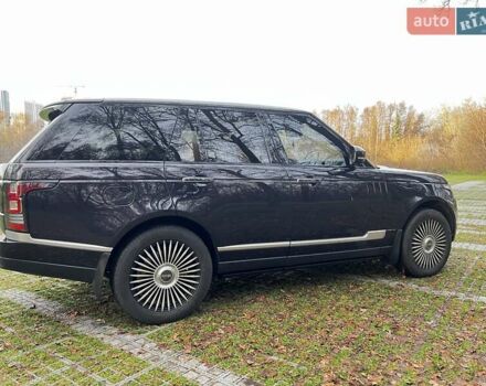 Черный Ленд Ровер Рендж Ровер, объемом двигателя 5 л и пробегом 175 тыс. км за 40300 $, фото 3 на Automoto.ua