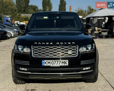 Ленд Ровер Рендж Ровер 2014 у Житомирі на Automoto.ua Чорний Ленд Ровер Рендж Ровер, об'ємом двигуна 5 л та пробігом 144 тис. км за 38999 $, фото 4 на Automoto.ua