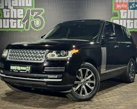 Чорний Ленд Ровер Рендж Ровер, об'ємом двигуна 4.37 л та пробігом 246 тис. км за 32299 $, фото 2 на Automoto.ua