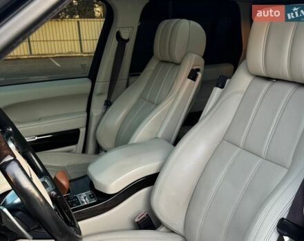 Черный Ленд Ровер Рендж Ровер, объемом двигателя 5 л и пробегом 206 тыс. км за 29500 $, фото 22 на Automoto.ua