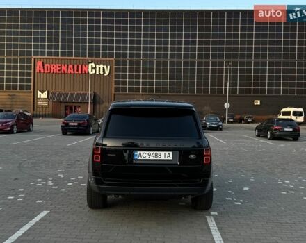 Черный Ленд Ровер Рендж Ровер, объемом двигателя 5 л и пробегом 206 тыс. км за 29500 $, фото 9 на Automoto.ua