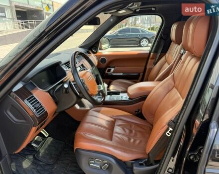 Чорний Ленд Ровер Рендж Ровер, об'ємом двигуна 4.37 л та пробігом 147 тис. км за 43900 $, фото 5 на Automoto.ua