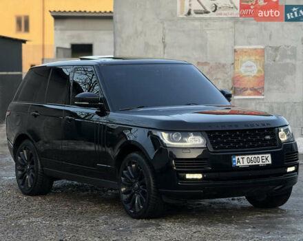 Чорний Ленд Ровер Рендж Ровер, об'ємом двигуна 5 л та пробігом 205 тис. км за 29999 $, фото 2 на Automoto.ua