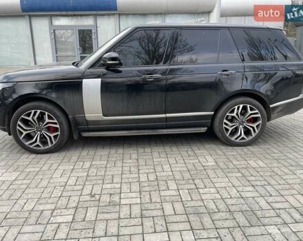 Черный Ленд Ровер Рендж Ровер, объемом двигателя 4.4 л и пробегом 221 тыс. км за 35000 $, фото 3 на Automoto.ua