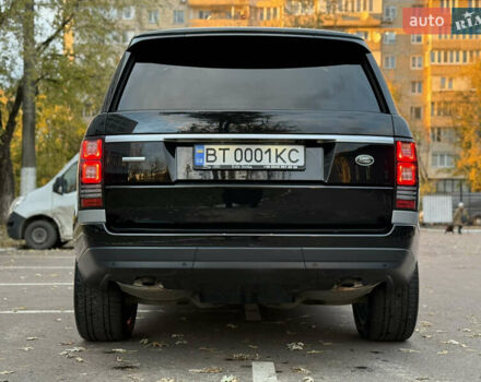 Черный Ленд Ровер Рендж Ровер, объемом двигателя 4.4 л и пробегом 165 тыс. км за 37500 $, фото 12 на Automoto.ua