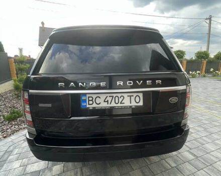 Черный Ленд Ровер Рендж Ровер, объемом двигателя 4.37 л и пробегом 210 тыс. км за 39999 $, фото 4 на Automoto.ua