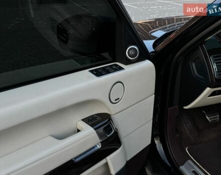 Черный Ленд Ровер Рендж Ровер, объемом двигателя 5 л и пробегом 206 тыс. км за 29500 $, фото 19 на Automoto.ua