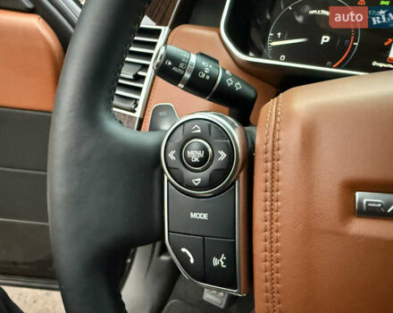 Черный Ленд Ровер Рендж Ровер, объемом двигателя 4.4 л и пробегом 165 тыс. км за 38999 $, фото 47 на Automoto.ua