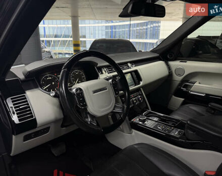 Черный Ленд Ровер Рендж Ровер, объемом двигателя 3 л и пробегом 158 тыс. км за 28900 $, фото 19 на Automoto.ua