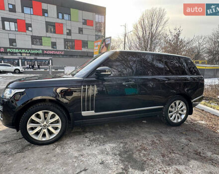 Черный Ленд Ровер Рендж Ровер, объемом двигателя 4.37 л и пробегом 220 тыс. км за 40000 $, фото 1 на Automoto.ua