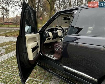 Чорний Ленд Ровер Рендж Ровер, об'ємом двигуна 5 л та пробігом 174 тис. км за 41000 $, фото 11 на Automoto.ua