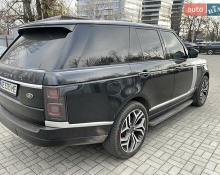 Черный Ленд Ровер Рендж Ровер, объемом двигателя 4.4 л и пробегом 221 тыс. км за 35000 $, фото 6 на Automoto.ua