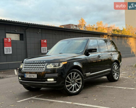 Чорний Ленд Ровер Рендж Ровер, об'ємом двигуна 4.37 л та пробігом 165 тис. км за 37500 $, фото 3 на Automoto.ua