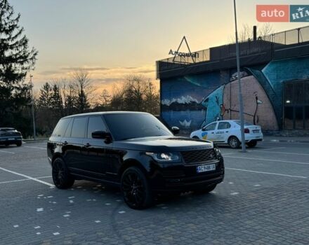 Черный Ленд Ровер Рендж Ровер, объемом двигателя 5 л и пробегом 206 тыс. км за 29500 $, фото 4 на Automoto.ua
