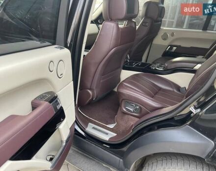 Черный Ленд Ровер Рендж Ровер, объемом двигателя 4.4 л и пробегом 221 тыс. км за 35000 $, фото 11 на Automoto.ua