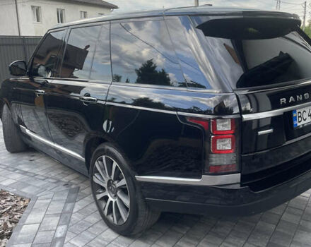 Черный Ленд Ровер Рендж Ровер, объемом двигателя 4.37 л и пробегом 210 тыс. км за 39999 $, фото 29 на Automoto.ua