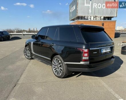 Черный Ленд Ровер Рендж Ровер, объемом двигателя 4.37 л и пробегом 118 тыс. км за 35900 $, фото 4 на Automoto.ua