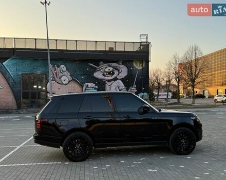 Черный Ленд Ровер Рендж Ровер, объемом двигателя 5 л и пробегом 206 тыс. км за 29500 $, фото 12 на Automoto.ua