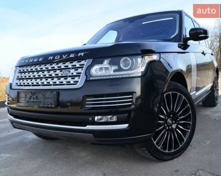 Чорний Ленд Ровер Рендж Ровер, об'ємом двигуна 3 л та пробігом 159 тис. км за 34750 $, фото 1 на Automoto.ua