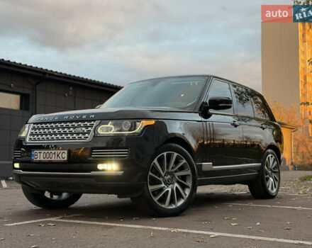 Чорний Ленд Ровер Рендж Ровер, об'ємом двигуна 4.37 л та пробігом 165 тис. км за 37500 $, фото 14 на Automoto.ua