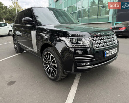 Ленд Ровер Рендж Ровер 2014 в Одессе на Automoto.ua Черный Ленд Ровер Рендж Ровер, объемом двигателя 5 л и пробегом 240 тыс. км за 33000 $, фото 7 на Automoto.ua