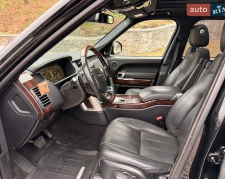 Черный Ленд Ровер Рендж Ровер, объемом двигателя 3 л и пробегом 204 тыс. км за 28500 $, фото 37 на Automoto.ua