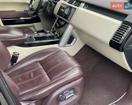 Черный Ленд Ровер Рендж Ровер, объемом двигателя 4.37 л и пробегом 221 тыс. км за 34000 $, фото 19 на Automoto.ua