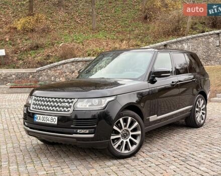 Черный Ленд Ровер Рендж Ровер, объемом двигателя 3 л и пробегом 204 тыс. км за 28500 $, фото 3 на Automoto.ua