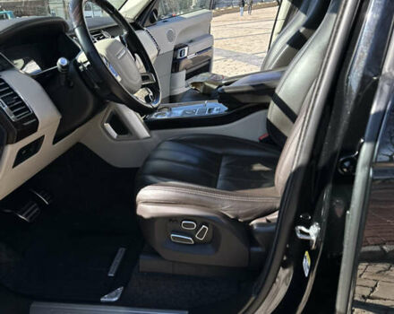 Черный Ленд Ровер Рендж Ровер, объемом двигателя 2.99 л и пробегом 163 тыс. км за 37000 $, фото 11 на Automoto.ua