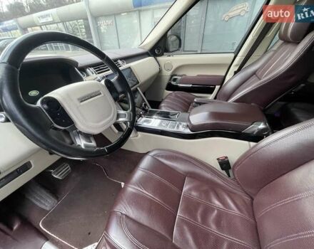 Черный Ленд Ровер Рендж Ровер, объемом двигателя 4.4 л и пробегом 221 тыс. км за 35000 $, фото 28 на Automoto.ua