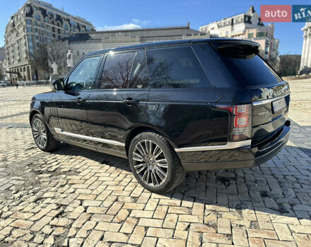 Черный Ленд Ровер Рендж Ровер, объемом двигателя 2.99 л и пробегом 163 тыс. км за 37000 $, фото 6 на Automoto.ua