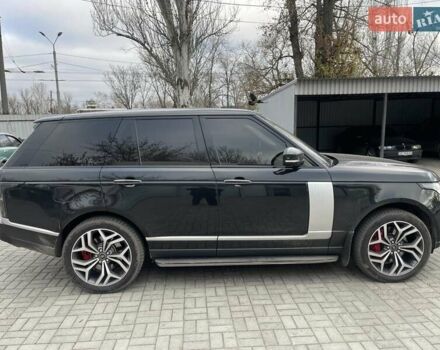 Черный Ленд Ровер Рендж Ровер, объемом двигателя 4.37 л и пробегом 221 тыс. км за 34000 $, фото 6 на Automoto.ua