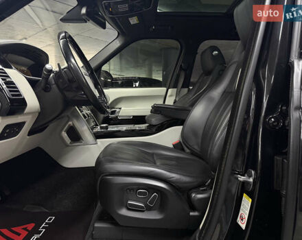 Черный Ленд Ровер Рендж Ровер, объемом двигателя 3 л и пробегом 158 тыс. км за 28900 $, фото 20 на Automoto.ua