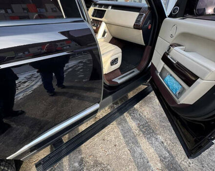 Черный Ленд Ровер Рендж Ровер, объемом двигателя 4.37 л и пробегом 220 тыс. км за 40000 $, фото 11 на Automoto.ua