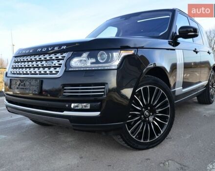 Чорний Ленд Ровер Рендж Ровер, об'ємом двигуна 3 л та пробігом 159 тис. км за 34750 $, фото 3 на Automoto.ua